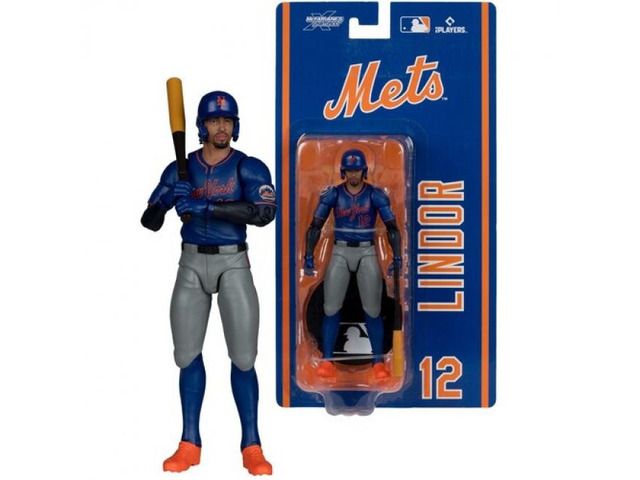 McFarlane SportsPicks - MLB - Francisco Lindor (New York Mets) 6' Action Figure - 11747