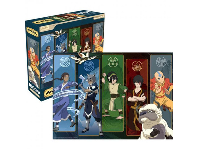 Avatar the Last Airbender 1000 Piece Jigsaw Puzzle (8x8 Box)