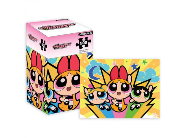 Powerpuff Girls 500 Piece Jigsaw Puzzle (Vertical Box)