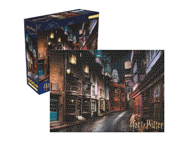 Harry Potter Diagon Alley 1000 Piece Jigsaw Puzzle (8x8 Box)