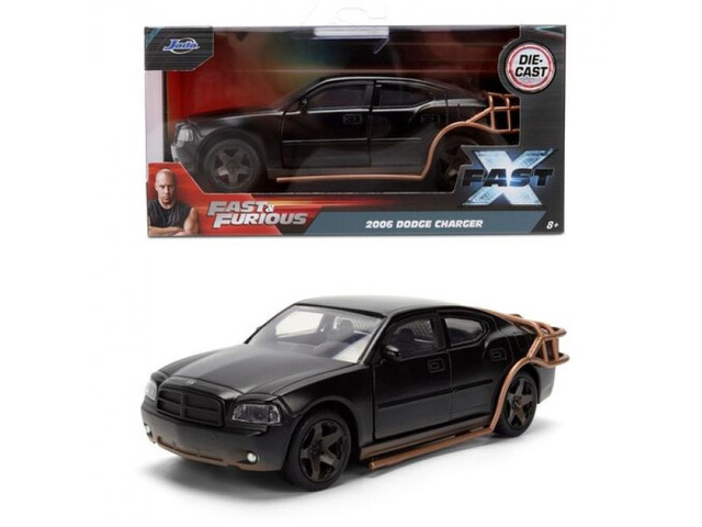 Fast & Furious - 1:32 Dodge Charger Die-Cast Car (Heist Edition Black)