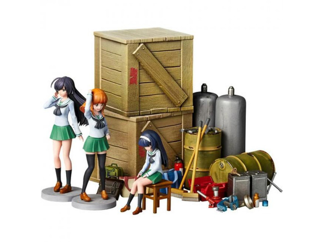 Girld und Panzer - ARTPLA - Last Chapter Garage Plastic Model Kit Set B