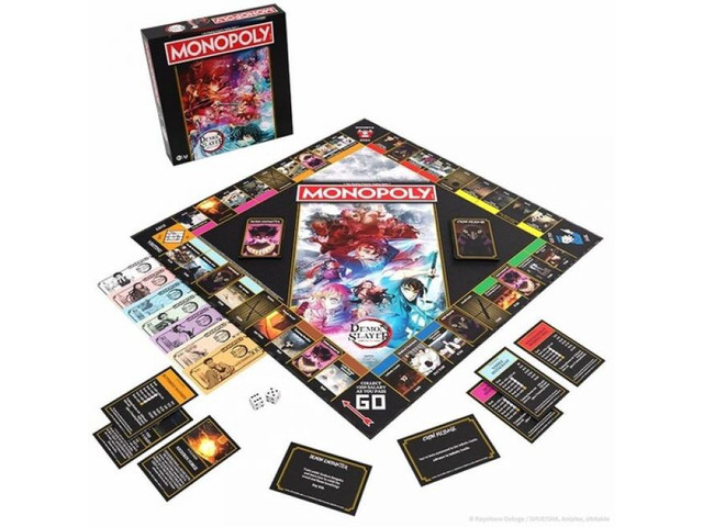 MONOPOLY DEMON SLAYER BOARD GAME