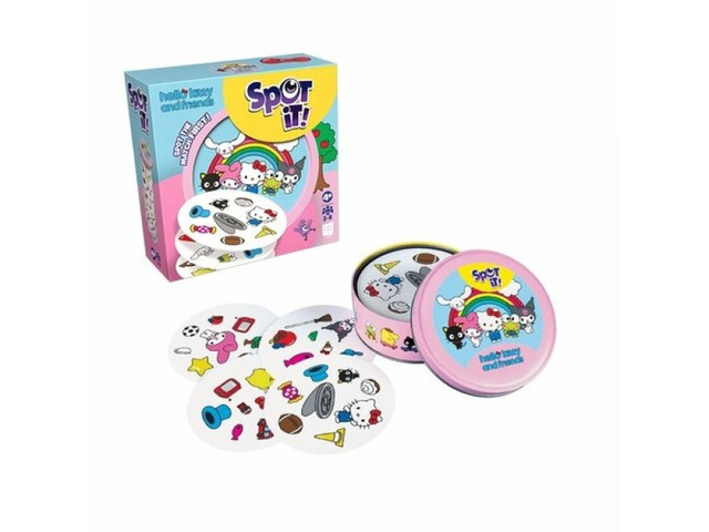HELLO KITTY AND FRIENDS SPOT IT CARD GAME