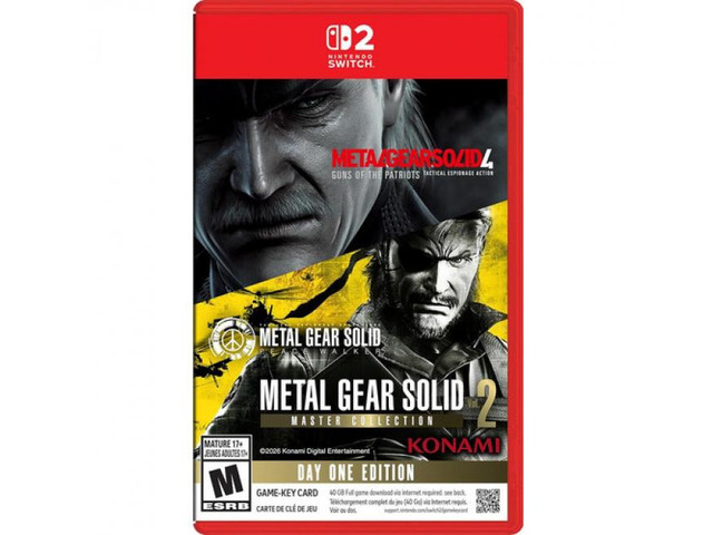 Metal Gear Solid: Master Collection: Vol 2 (Game-Key Card) for Nintendo Switch 2