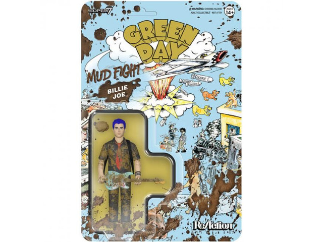GREEN DAY REACTION FIGURES WAVE 01 (MUD FIGHT) - B
