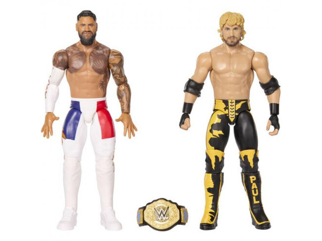 WWE Main Event: Showdown Jey Uso vs Logan Paul Action Figure 2-Pack