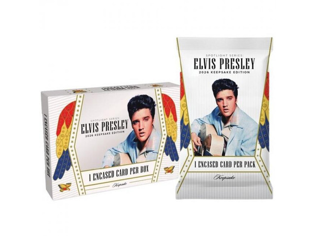 Keepsake - Elvis Presley Spotlight Series trading card box