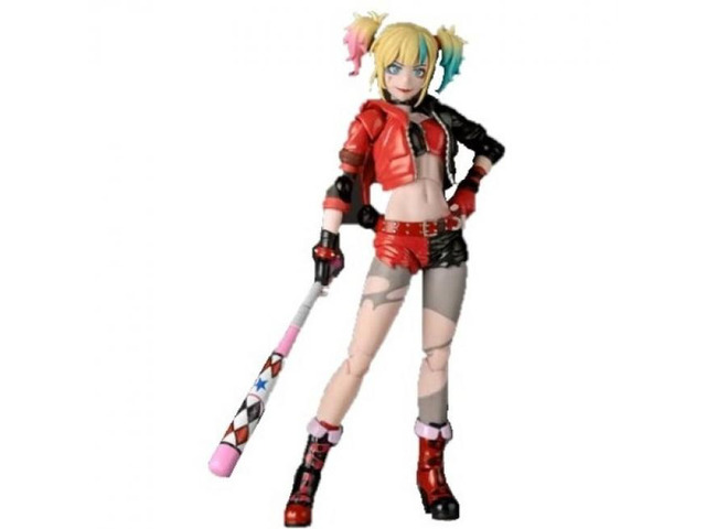 Revoltech Amazing Yamaguchi Harley Quinn Suicide Squad Isekai Ver. Action Figure