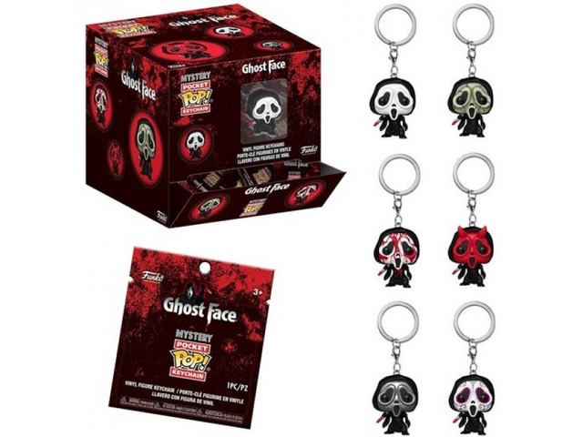 POP KEYCHAIN GHOST FACE ONE RANDOM