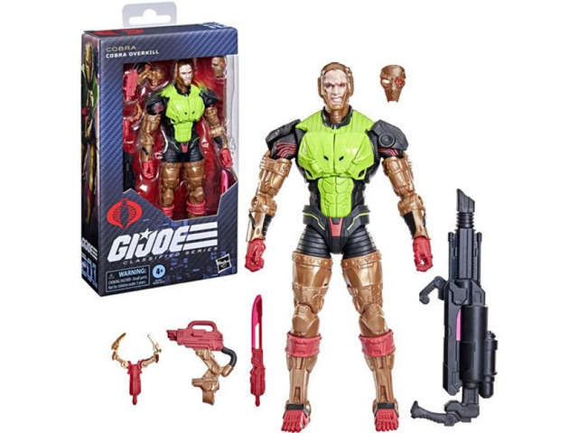 G. I. Joe - Classified Series - #201, Cobra Overkill Action Figure