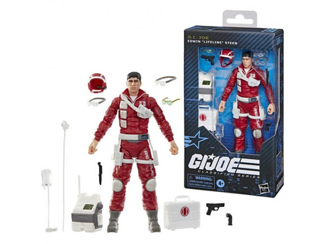 G. I. Joe - Classified Series - #186, Edwin ?Lifeline? Steen Action Figure