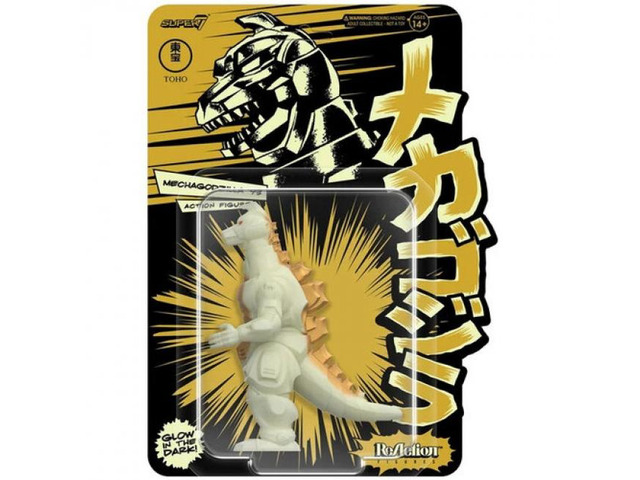 Toho - ReAction Figures Wv12 (SDCC, Glow) - Mechagodzilla '93 (Glow)