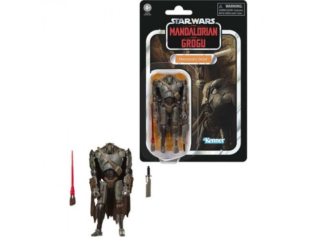 Star Wars: The Mandalorian and Grogu - Vintage Collection - Mercenary Droid Action Figure