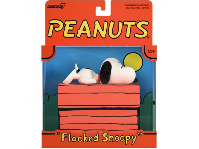 Peanuts - ReAction Figures - Snoopy (Sleeping, Flocked)