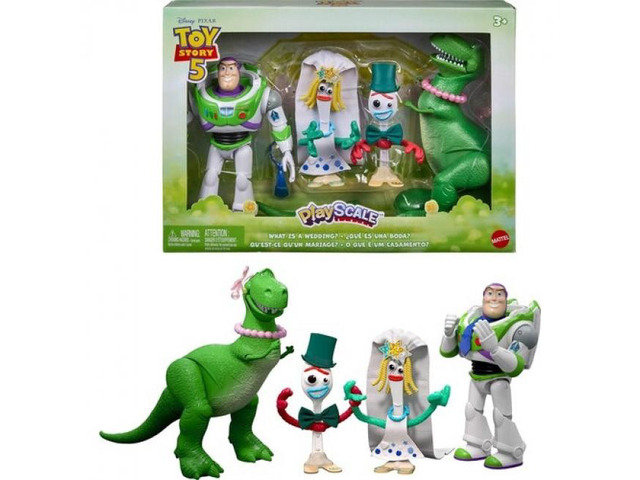 Pixar Toy Story 5: What is a Wedding 4-Pack, with Accessories