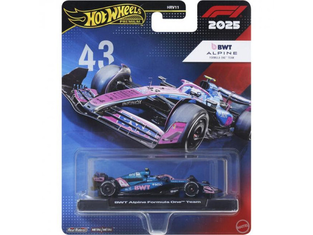 Hot Wheels Premium BWT Alpine Formula One Team #43