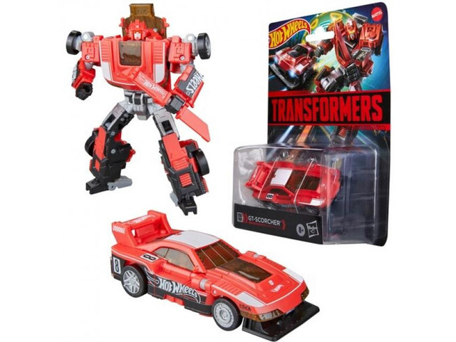 Transformers x Hot Wheels - GT-Scorcher Converting 5' Figure