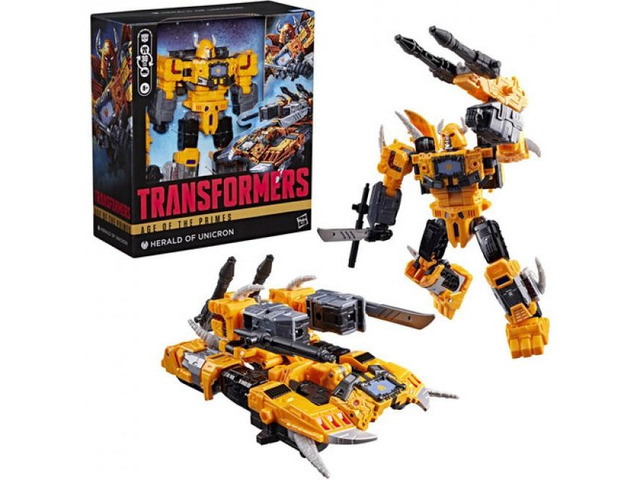 Transformers - Age of the Primes - Leader Class Herald of Unicron Action Figure