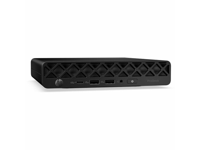 HP ProDesk 2 G2i Desktop Computer - Intel Core 7 Series 3 350 - 16 GB - 512 GB PCI Express NVMe SSD - Mini PC - Intel Chip - Windows 11 Pro - Intel...