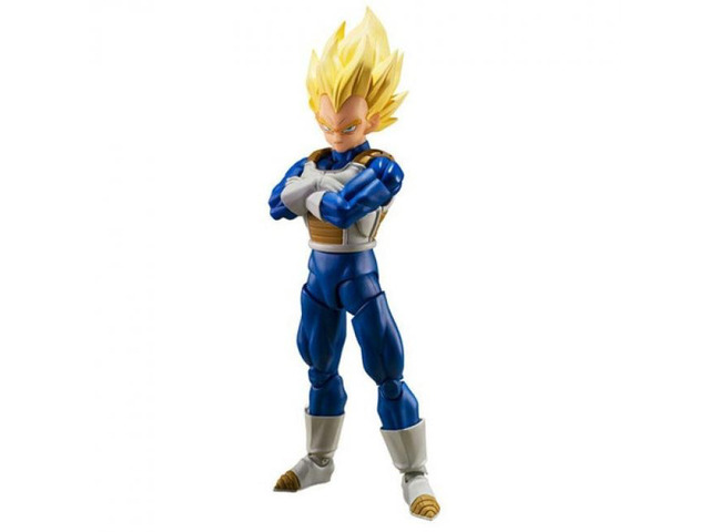 Tamashii Nations - Dragon Ball Z - S. H.Figuarts - Super Saiyan Vegeta Dangerous Pride Action Figure