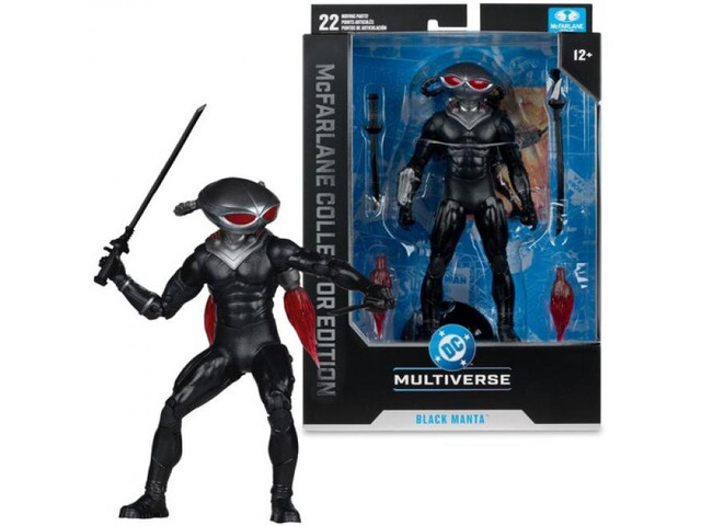 DC COLL ED 7IN WAVE 16 BLACK MANTA ACTION FIGURE