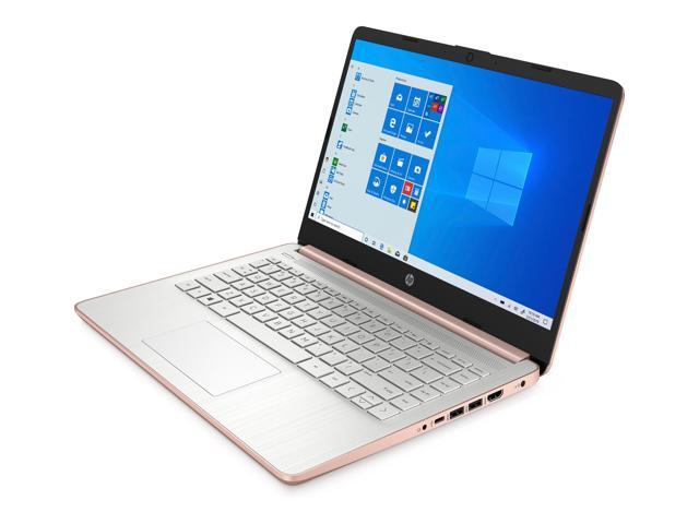HP 14 Series 14' Touchscreen Laptop - Intel Celeron N4020 - 4GB RAM - 64 GB eMMC - Windows 10 Home in S mode - Pale Rose Gold 14-dq0070nr...