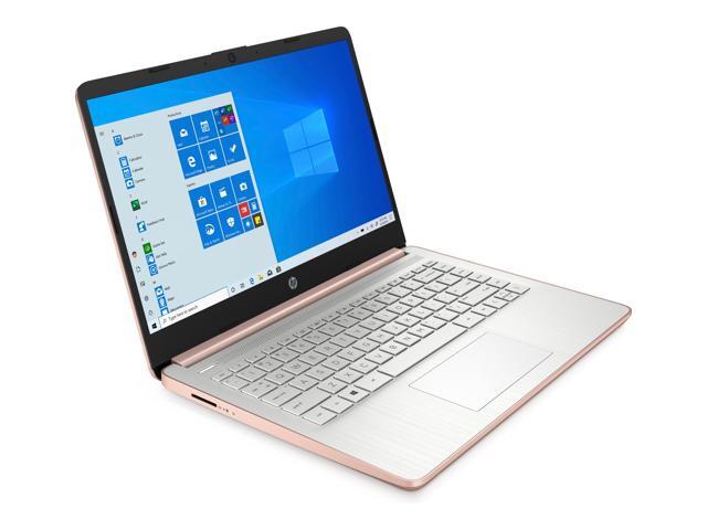 HP 14 Series 14' Touchscreen Laptop - Intel Celeron N4020 - 4GB RAM - 64 GB eMMC - Windows 10 Home in S mode - Pale Rose Gold 14-dq0070nr...