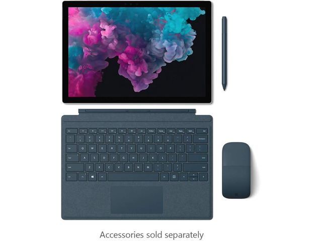 Microsoft Surface Pro 6 2-in-1 Laptop Intel Core i7-8650U 12.3' Windows 10 Home 64-bit KJV-00001