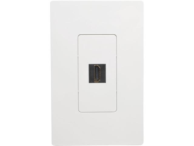 TRIPP LITE HDMI Coupler Keystone Panel Mount All-in-One F/F Black