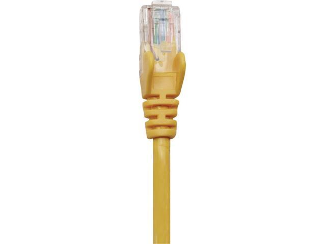Intellinet Network Cable, Cat5e, UTP, RJ45 Male / RJ45 Male, 15.0 m (50 ft.), Yellow