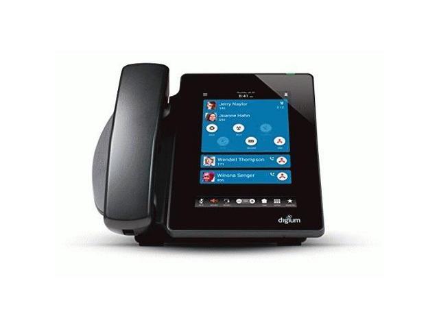 Digium, Inc. 1TELD080LF - Phone, D80, SIP with HD Voice, Gigabit, 7.0 Inch Color Display, Capacitive Touch