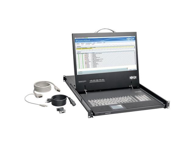 Tripp Lite B021-000-19-HD2 Rack Console Dvi Vga 19In Lcd 1Urm For Kvm Switch 1080P Taa