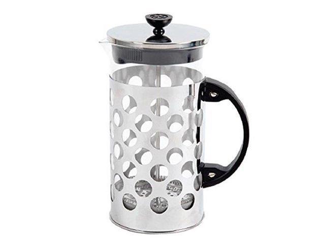 Mr. Coffee Table Ware - 1 quart Coffee Press - Glass Carafe, Stainless Steel Filter, Stainless Steel Lid - Brewing - Dishwasher Safe - Black,. photo