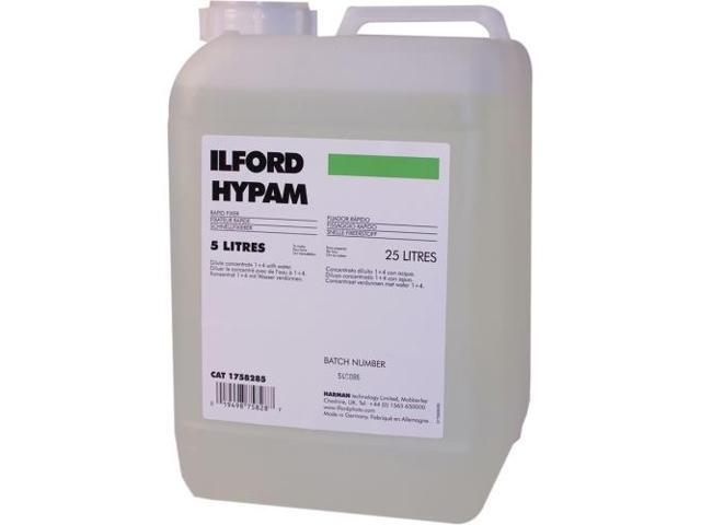 Ilford Hypam Non-Hardening Rapid Fixer for Film & Paper, 5 Liter #1177879