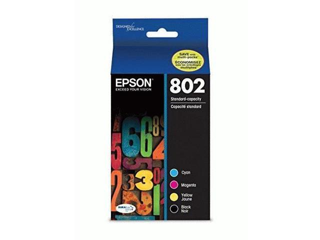 EPSON AMERICA T802120-BCS Durabrite Ultra Black Combo