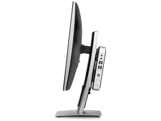 HP t310 G2 Desktop Slimline Zero Client - Teradici Tera2321 - 512 MB RAM DDR3 SDRAM - 32 MB Flash - Gigabit Ethernet - DisplayPort - DVI - Network...
