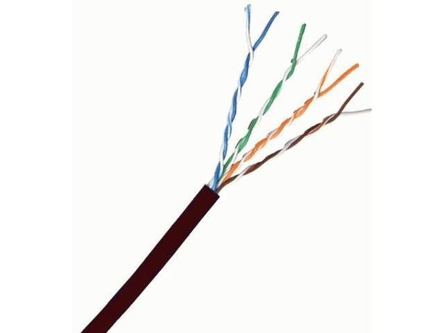 Comprehensive Cat 6 550 MHz Shielded Stranded Black Bulk Cable 1000ft