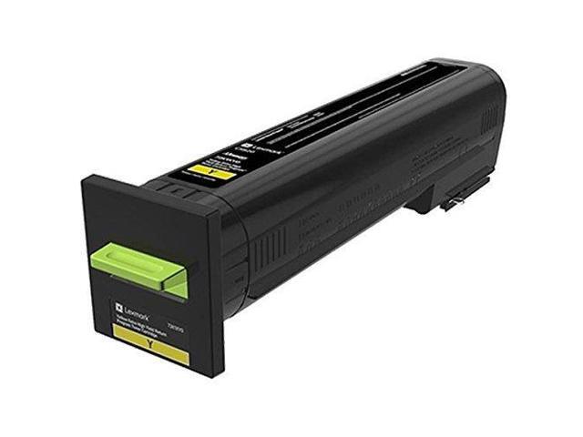 Lexmark 72K0XYG Extra High Yield Return Program Toner Cartridge - Yellow