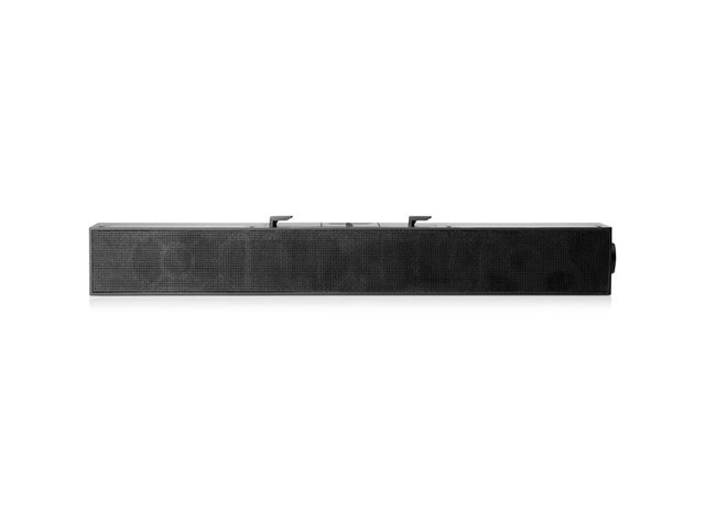 HP S100 - Sound bar - For Monitor - 2.5 Watt - Black S100 Sound Bar