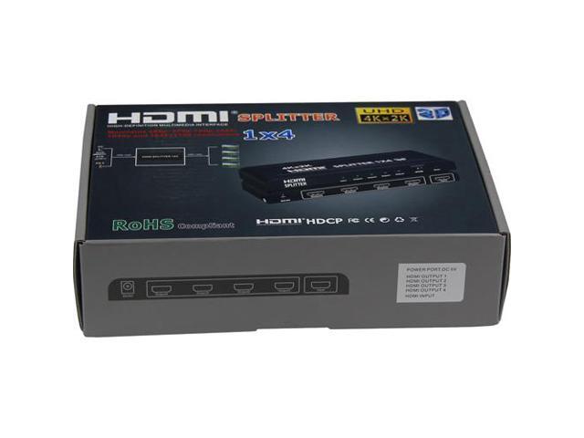 4Xem 4 Port HDMI Splitter Supports3D 4K/2K - 4XHDMI44K2K