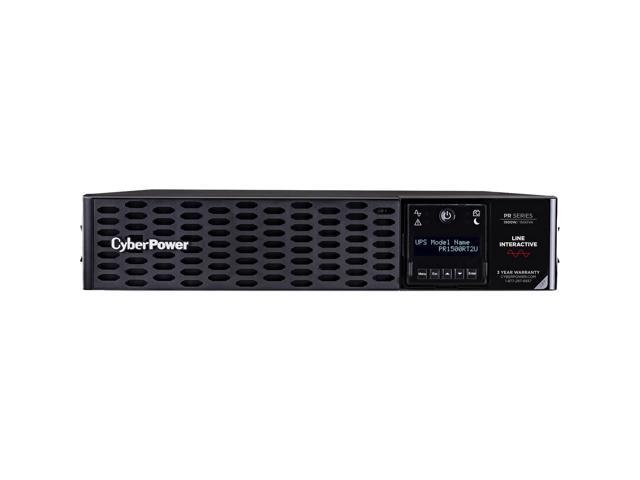 CyberPower PR1500RT2U Smart App Sinewave 1500 VA / 1500 W, 8 × NEMA 5-15R, NEMA 5-15P, 10 ft. cord UPS