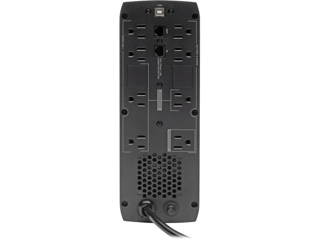 Tripp Lite 1000 VA 600 Watts ECO-Friendly UPS Battery Backup, AVR Protection, LCD Display, Line-Interactive, 8 Outlets and 2 USB Charging Ports,...
