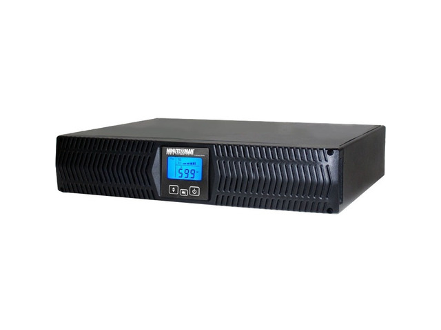 Minuteman Endeavor ED1000RTXL2U 1000VA Tower/Rack/Wall Mountable UPS - 2U Tower/Rack/Wall Mountable - 3 Minute Stand-by - 120 V AC Input - 120 V AC...