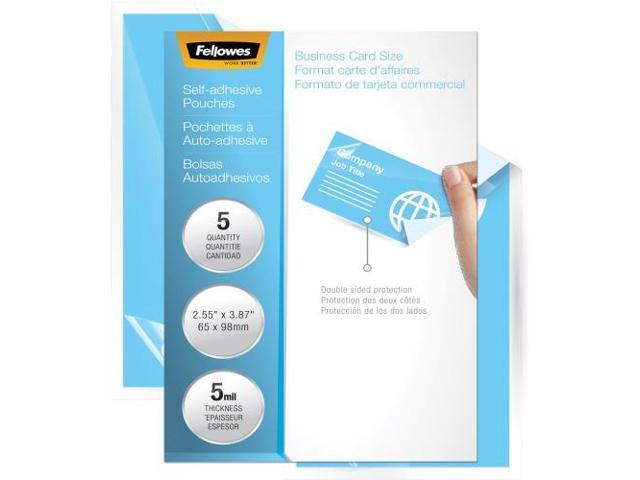 Fellowes Laminating Pouches 5 2-7/8x4-1/8`` 5220701