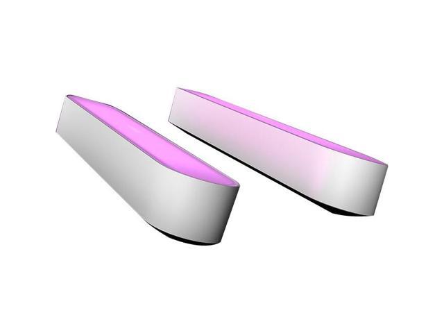 Philips Hue Play Ambiance Smart LED Bar Light, 2-Pack (Works with Amazon Alexa, Apple Homekit & Google Home) - White
