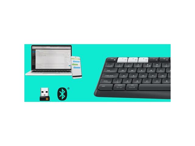 Logitech K375s Multi-Device Wireless Keyboard and Stand Combo 920-008165 Black Bluetooth Wireless K375s Multi-Device Wireless Keyboard and Stand Combo