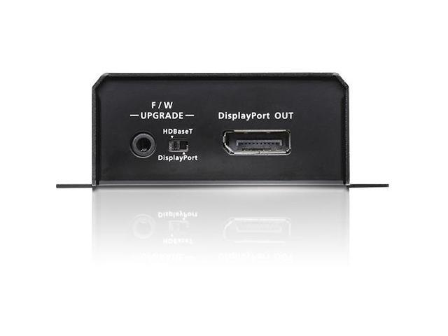 ATEN DisplayPort HDBaseT-Lite Receiver (4K@40m; 1080p@70m)-TAA Compliant - 1 Output Device - 229.66 ft Range - 1 - DisplayPort - 4K - 4096 x 2160 - Twisted Pair - Category 6a - Rack-mountable - image 3