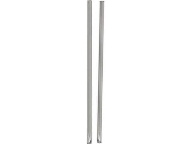 Premier Mounts T84 84' Chrome Replacement Poles for Dual Pole Carts and Stands