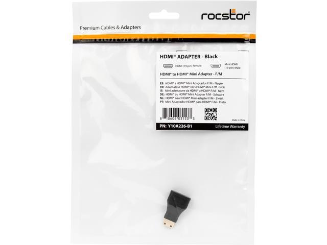 Rocstor HDMI to Mini HDMI Adapter - F/M - image 7